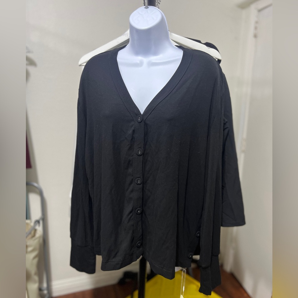 OGL v neck button cardigan